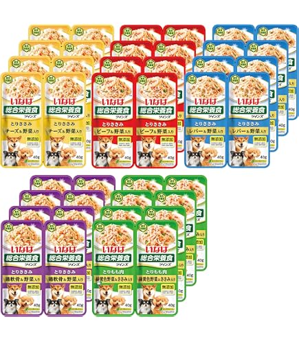 Amazon | いなば ツインズ とりささみ ビーフ&野菜入り 80g(40g×2) 12